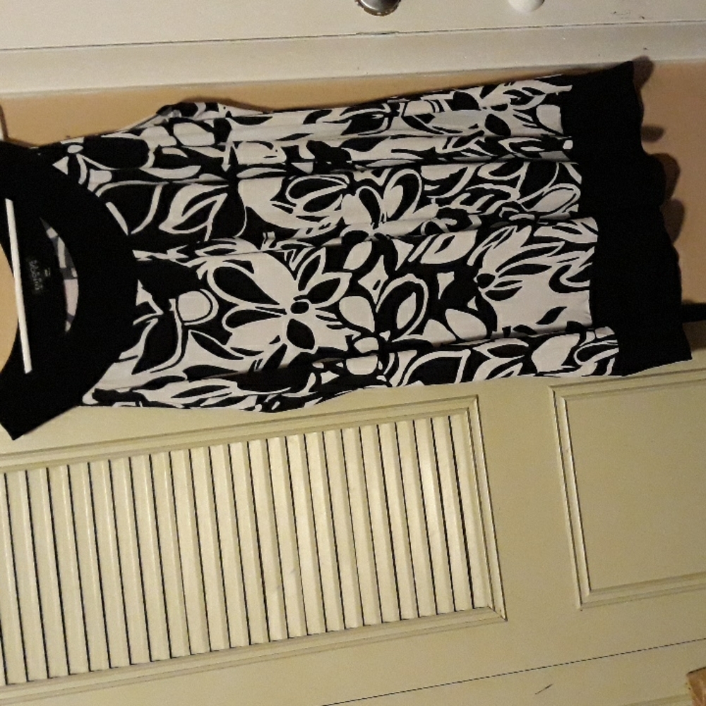 Rayon flow dress